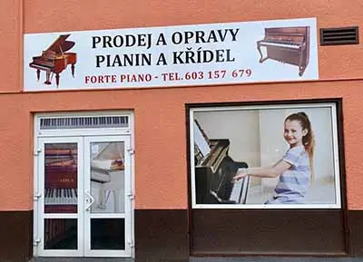 Prodejna pian Karlovy Vary